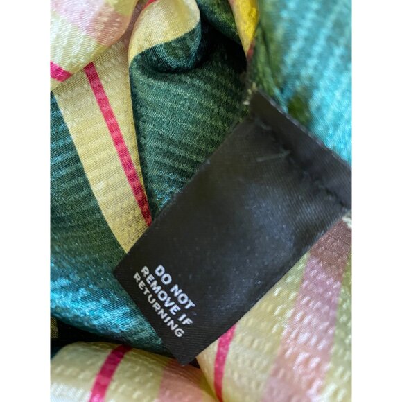 Scotch & Soda Vertical Striped Midi Shirt Dress M Multicolor Casual Chic Classic - Picture 7 of 7